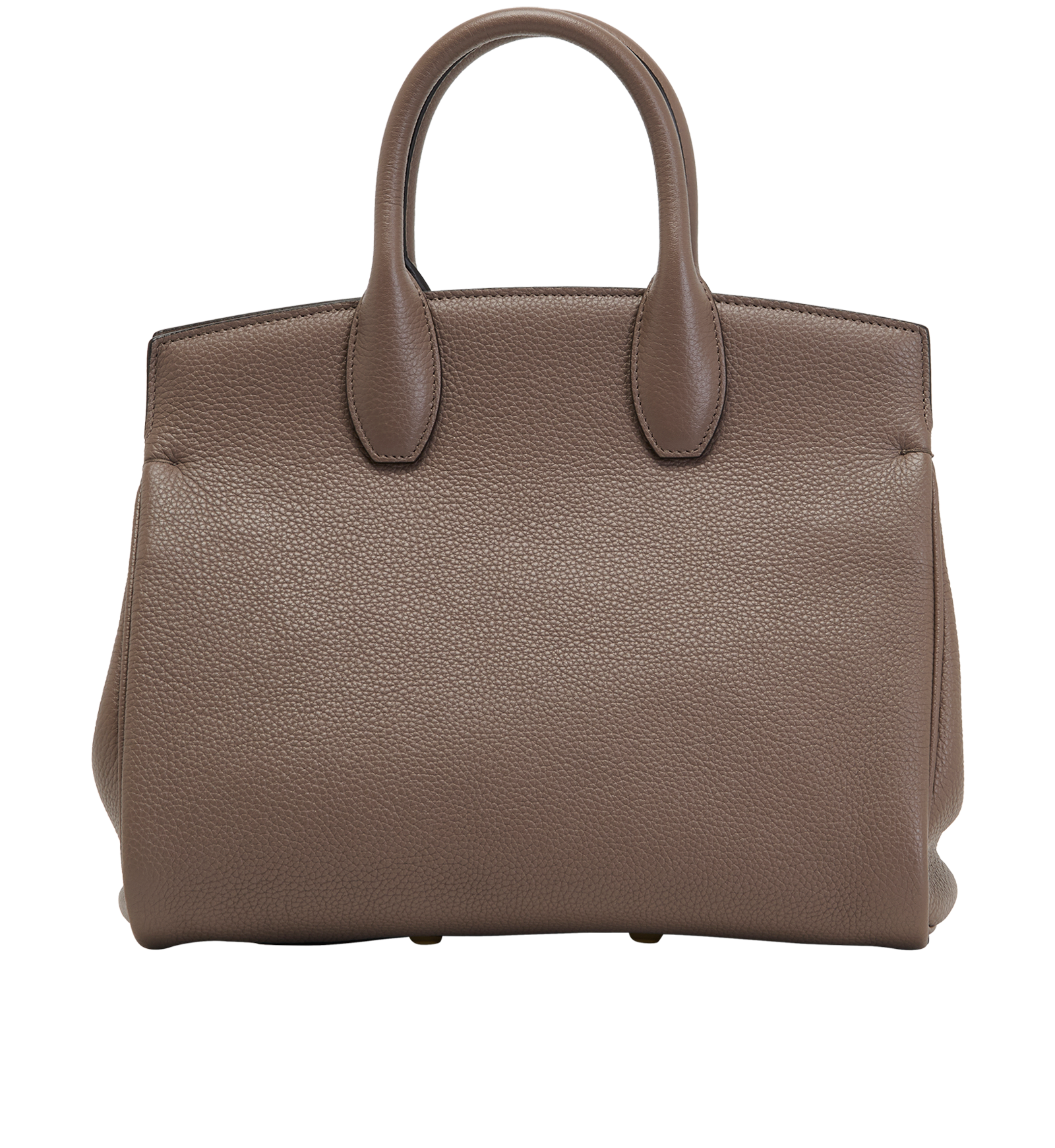 The Studio, &pound;850, Handbags, Grey, Leather, Back view